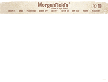 Tablet Screenshot of morganfields.com